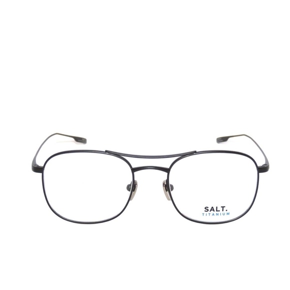 Salt Hendricks BS 48 Black Sand Titanium Eyeglasses  Frame - Picture 2 of 6